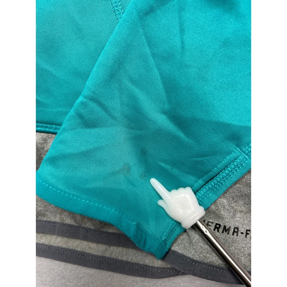 Nike Miami Dolphins Hoodie Polyester Gray Teal Medium Mens